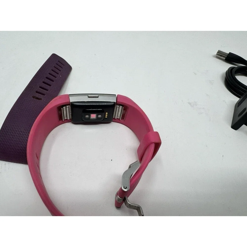 Fitbit Charge 2 FB407 Activity Fitness Tracker - 2 Bands